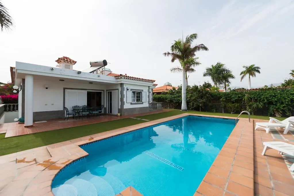 Villa Cosmos Chalet Con Gran Piscina Y Jardin Privado Maspalomas